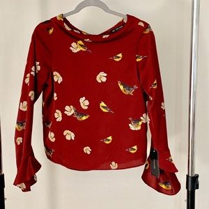 Zara chirping blouse🌲🌲🌲